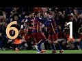 Barcelona vs Celta Vigo 6-1 All Goals & Full Match Goals | 14 February 2016