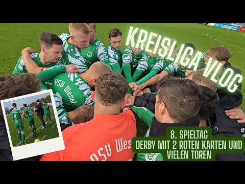 🔥⚽ Matchday 10 / Derby, lots of goals, 2 red cards! - KREISLIGA VLOG PSV WESEL 🔥⚽