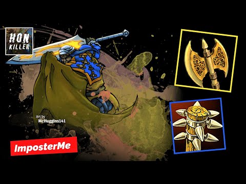 HoN Nomad RUNED CLEAVER with SAVAGE MACE