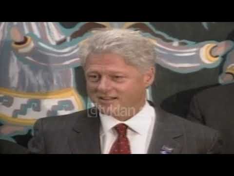 Takimi mes Klinton, Arafat dhe Barak ne Samitin e Lindjes se Mesme (16 Tetor 2000)