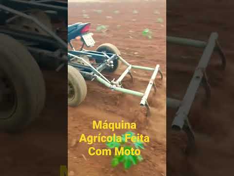Máquina Agrícola Feita Com Moto