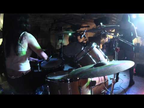 PSYCOTIC SCUM - Val Drumcam - Intro/ Sock a Bitch live the Vex 01/11/2014