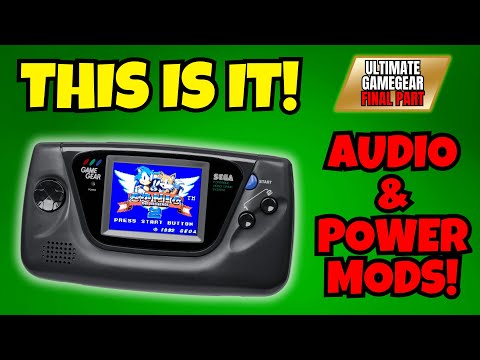 The Ultimate Sega Game Gear Restoration – Final Mods & Full Build Complete