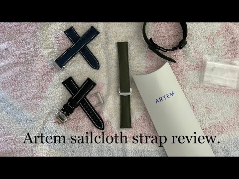 Artem sailcloth strap review