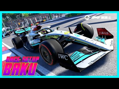 F1 22 Baku Race Setup