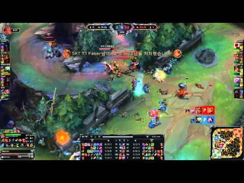 SKT T1 Faker ▬ Jarvan IV vs LeBlanc ▬ Play Azir ▬ KR LOL SoloQ Highlights League of Legends