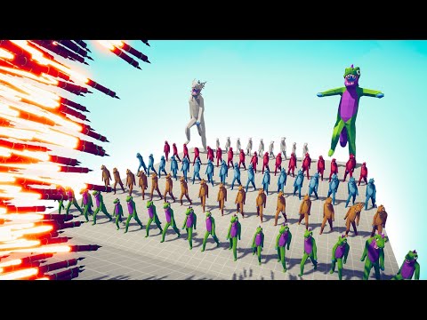 100x I-REX COLOR PACK + GIANTS vs EVERY GOD - TABS | Totally Accurate Battle Simulator