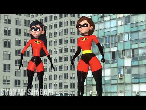 The Incredibles Vs She Hulk - THE INCREDIBLES