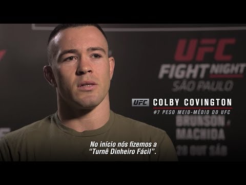 UFC SP: Colby Covington fala em "Turnê de Aposentadoria" para Demian Maia