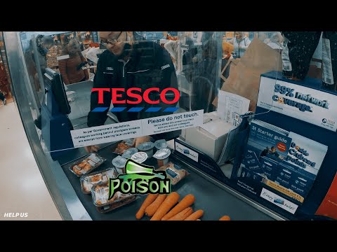 🏴‍☠️🧠TESCO selling POISON FOOD to People☠️🍗🍟🍖🥕🍽