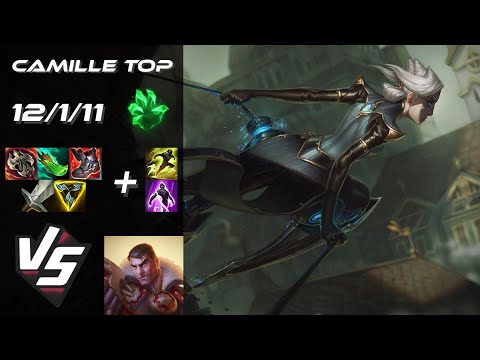TOP Camille vs Jayce - EU Challenger Patch 25.18