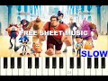 SLOW Piano Tutorial WRECK IT RALPH THEME Disney 2012 With Free Sheet Music Pdf