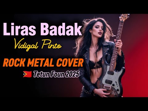 🎸🇹🇱 LIRAS BADAK – Vidigal Pinto || ROCK METAL COVER VERSION • Tetun Song 2025