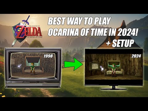 Best way of playing Ocarina of Time in 2024! + Setup