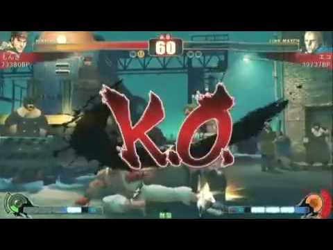 Street Fighter 4 Gun,Mongi,Yoshimura vs Eco,Menin,Pie Nagoya Battle Street 12