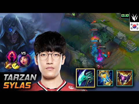 Tarzan Sylas Jungle Build Night Harvester Dark Harvest - LOL KR Challenger Patch 13.10
