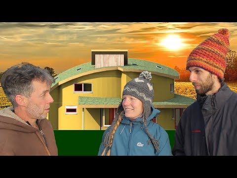 Peter Simons builds a sustainable straw-bale house on the way to self-sufficient living