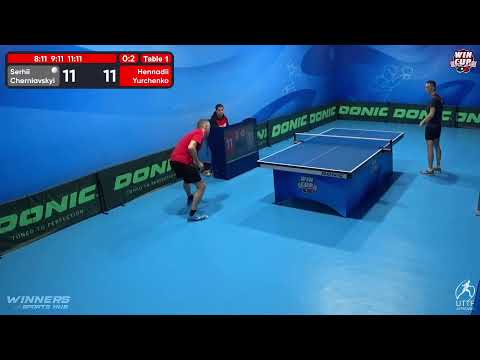 00:00 Serhii Cherniavskyi 0 - 3  Hennadii Yurchenko West 5 WIN CUP 25.10.2022 | TABLE TENNIS WINCUP