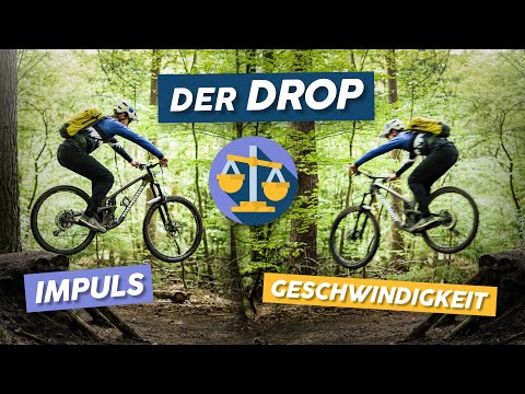 DROP Fahrtechnik | Verhältnis: Impuls vs. Geschwindigkeit | MTB Fahrtechnik Tutorial & Tipps