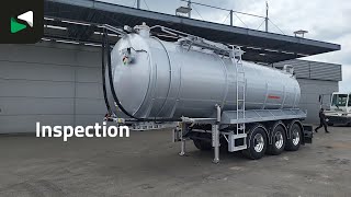 Citerne de silo K&auml;ssbohrer STB 3 axles G&uuml;lle Waste Liftachse neuve | Image 4 - Autoline