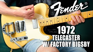 Video thumbnail for 1972 Fender Telecaster Blonde w/Bigsby | Let The Tones Do The Talking.. by Guitar Village