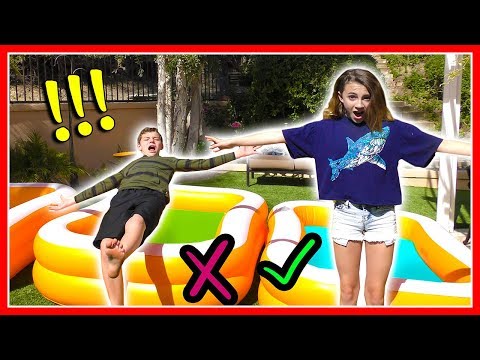 Don't Trust Fall Into The Wrong Mystery Pool | GROSS Challenge! | We Are The Davises