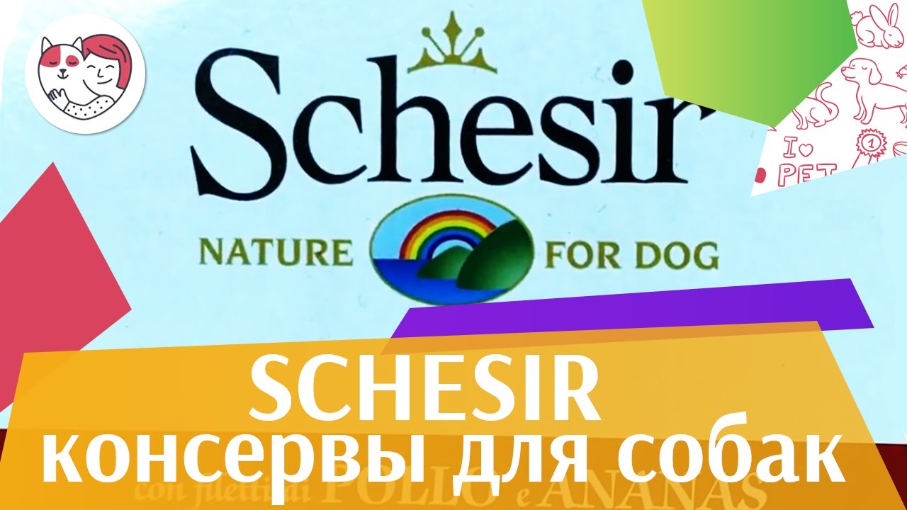 Schesir консервы для собак на ilikepet