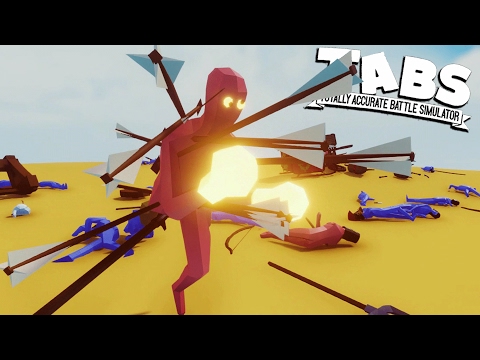 TABS INVINCIBLE! Donald Trump is Master Chief in Totally Accurate Battle Simulator (TABS Gameplay)