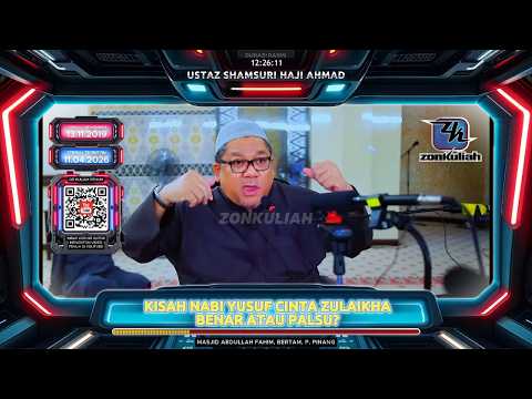 TAZKIRAH : Kisah Nabi Yusuf & Siapa Zulaikha? - Ustaz Shamsuri Ahmad