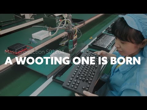 Wooting one - A Wooting one is born! (S02E04 Mass Production vlog)