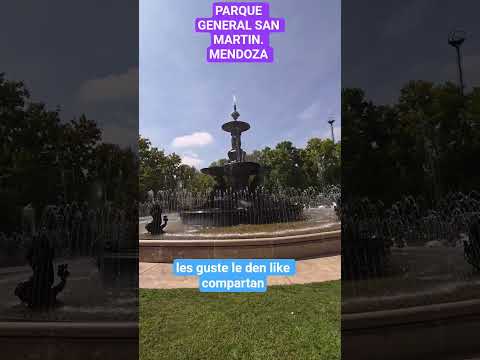 PARQUE GENERAL SAN MARTIN. MENDOZA ARGENTINA.. FUENTE DE LOS CONTINENTES..