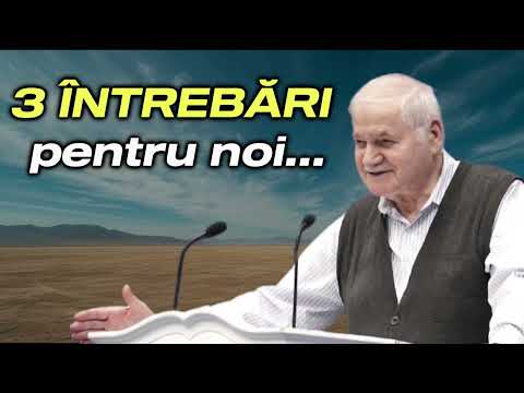 3 întrebări pentru noi ... -Vasile Hozan 2025
