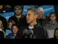 Obama gets emotional during final speech