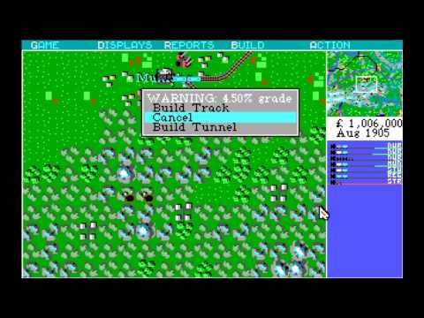 Let's Play: Railroad Tycoon 1 - #02 - Dauer-Boom - [ Deutsch ]