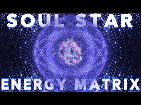 Soul Star Chakra energy matrix 1111 Hz Alpha waves meditation music