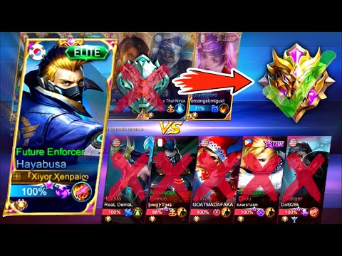 This Is Why Hayabusa Is The Best Carry Hero For Solo Queue Rank | Mobile Legends