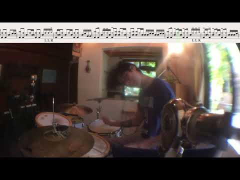 Dust On The Ground (Drum breakdown w/transcription)