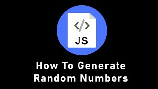 How to generate random number in JavaScript