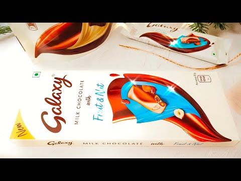 galaxy milk chocolate fruit & nut with a cup of galaxy instant hot chocolate recipe | food vlog | ☕🍫