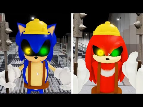 ROBLOX PIGGY 2 KNUCKLES KOLIE VS SONIC KOLIE JUMPSCARE - Roblox Piggy Book 2 rp