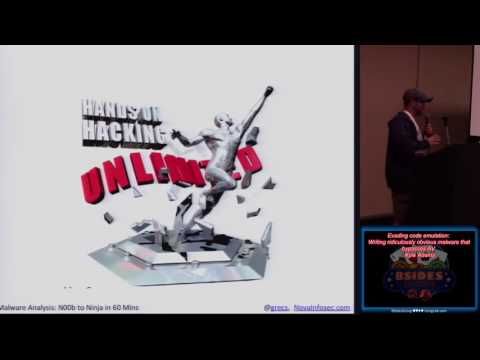 CG - Malware Analysis 101 - N00b to Ninja in 60 Minutes - Grecs