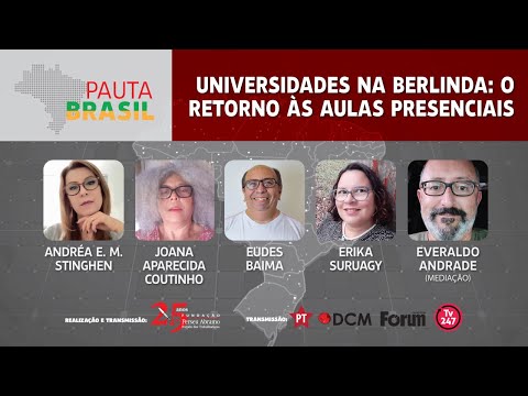 #aovivo | Universidades na berlinda: o retorno às aulas presenciais | Pauta Brasil