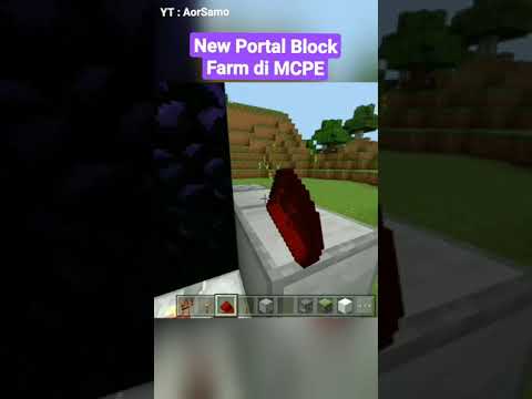 AorSamo☝️ - Minecraft Tutorial Portal Block Farm Glitch #NightDMinecraftHack