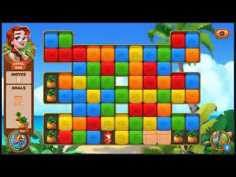 Lost Island Blast Adventure Level 286 - NO BOOSTERS 🏝️ | SKILLGAMING ✔️