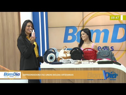 Empreendedora faz lindas bolsas artesanais 20 01 2022