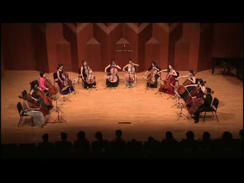 Maria Kliegel and Special Guests: Julius Klengel - Hymnus op.57 für 12 Violoncelli