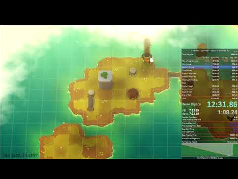 A Monster's Expedition 100% Speedrun in 1:34:43