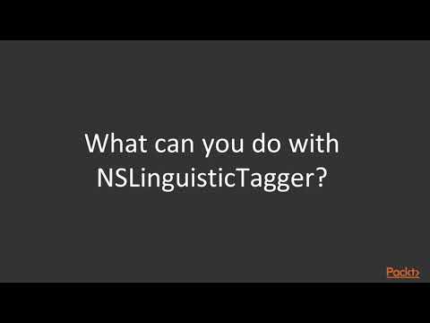 A Quick Guide to iOS 11 s New Features Overview –NSLinguisticTagger Class | packtpub com