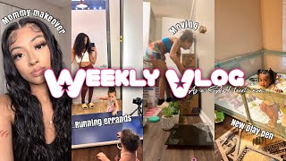 WEEKLY VLOG| *TEEN MOM*FINALLY MOVING, MOMMY MAKEOVER, POOL DAYS, RUNNING ERRANDS| Nadula hair