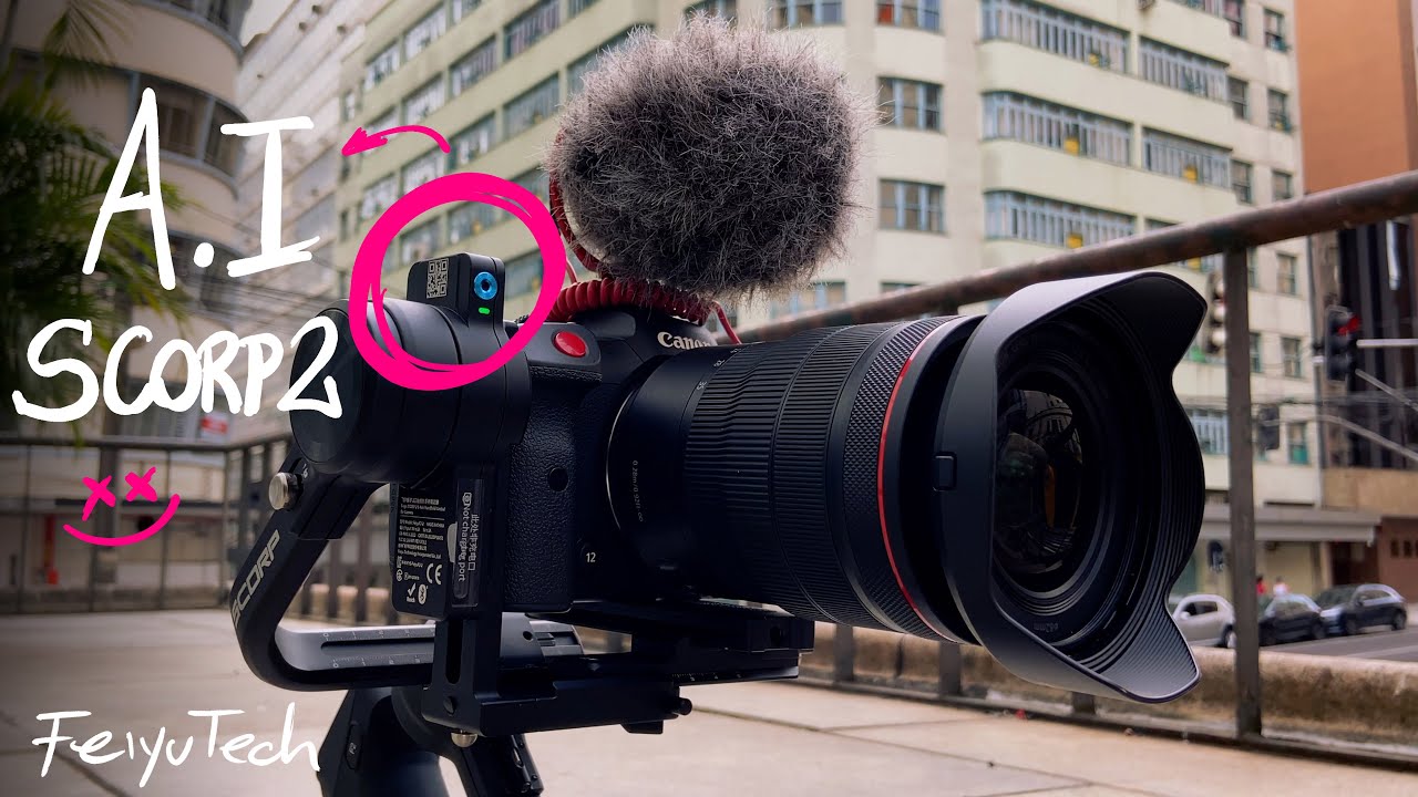 GIMBAL COM INTELIGÊNCIA ARTIFICIAL 😎 SCORP 2 - FeiyuTech